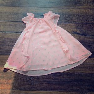 💕✨ Baby Girl Pink and Silver Spring Dress💕✨
